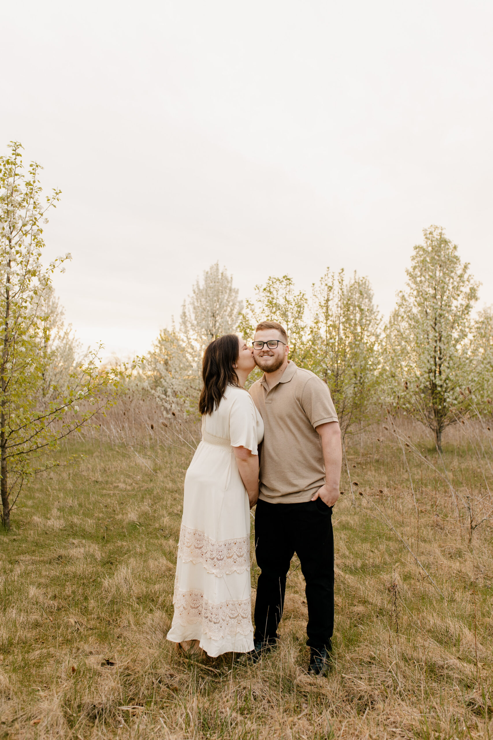 virginia spring engagement session