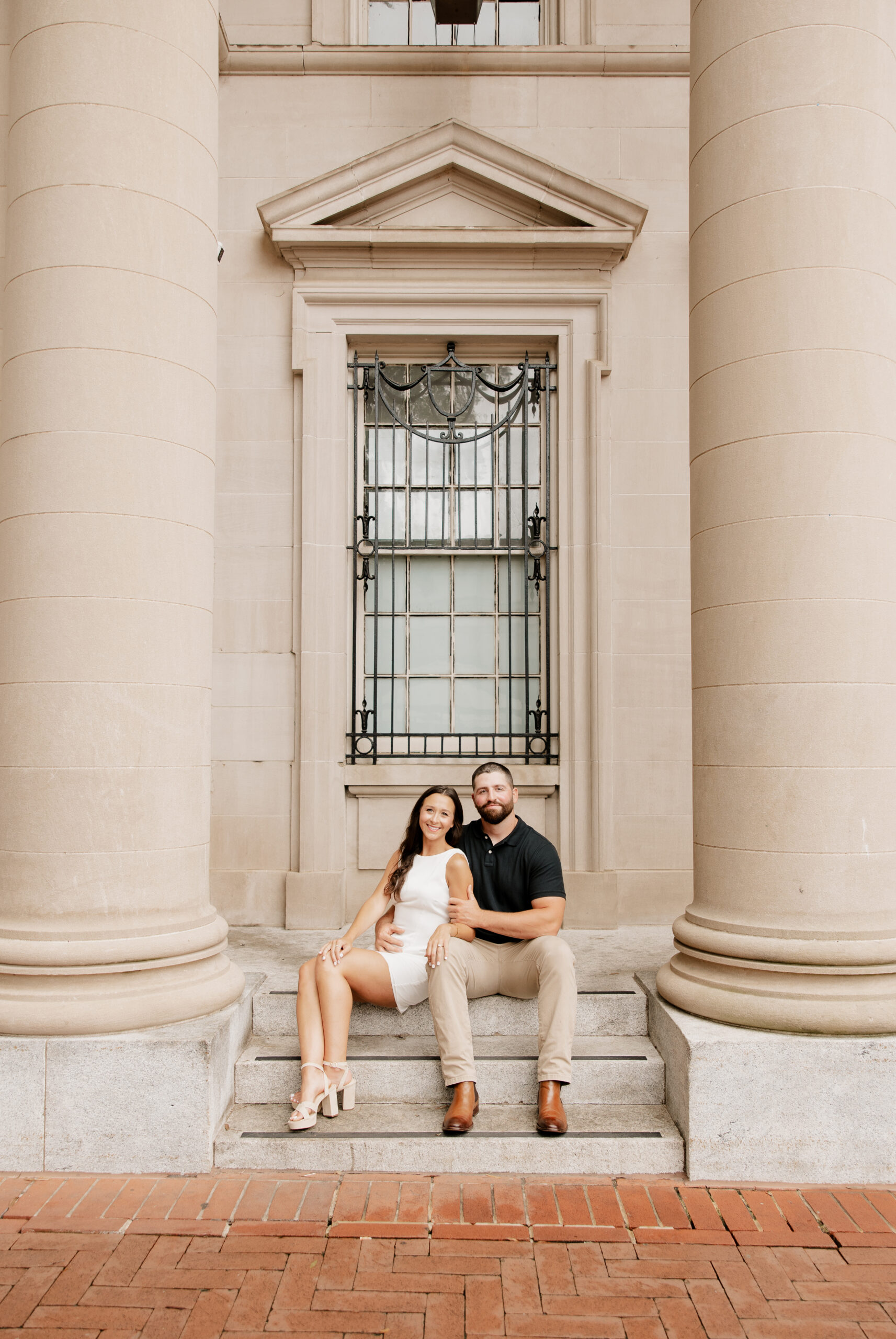 Downtown Charlottesville, Virginia Engagement Photos